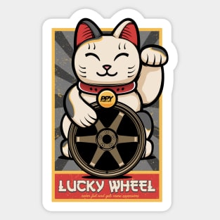 Lucky Wheel - PAPAYA STREETART Sticker